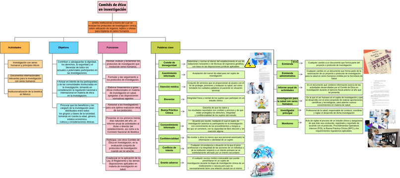 Mapa Mental De Los Comités De ética En Investigación Visual Paradigm Community 0841